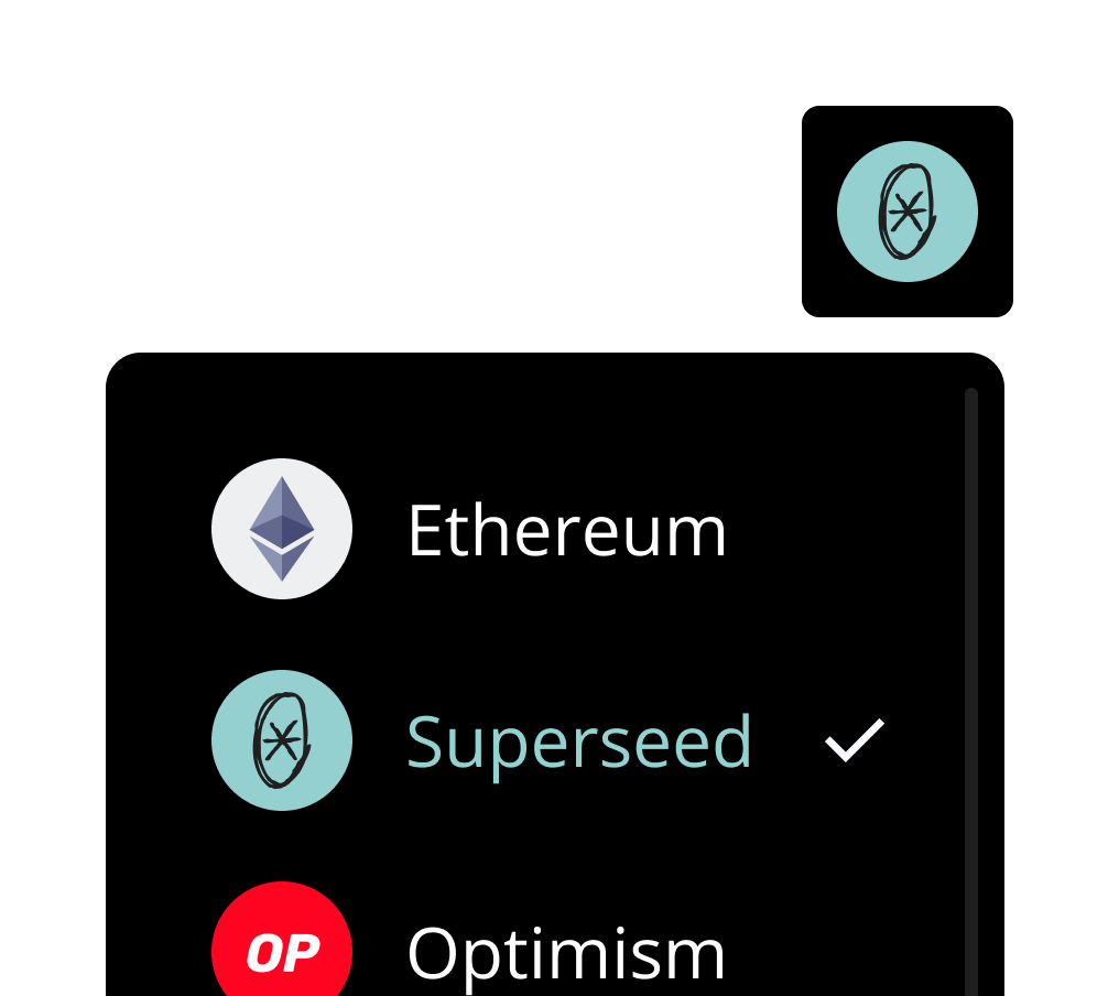 SUPR logo is only reserved for the token, use the app icon instead